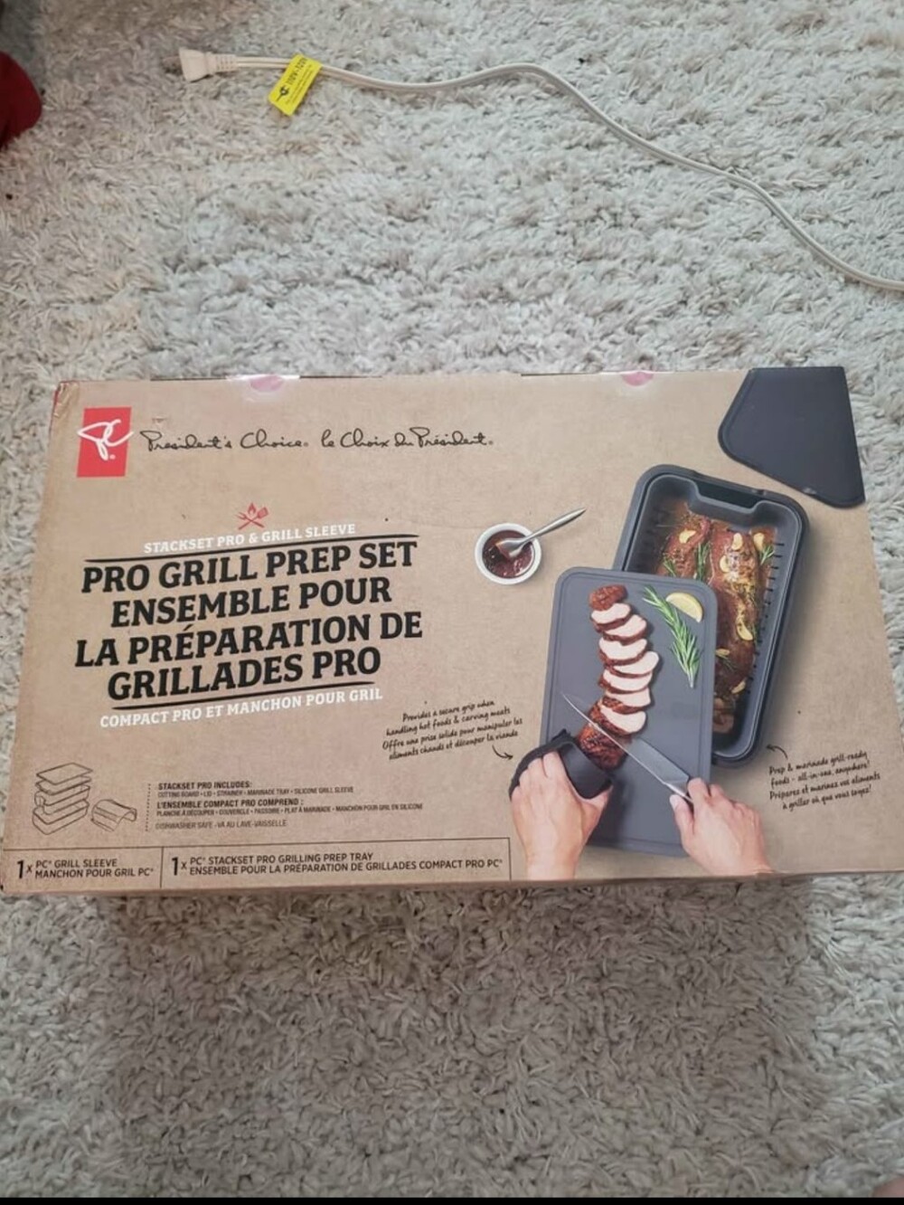 Pro Grill Prep Set - Gray
